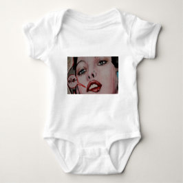 Body Para Bebé Rojo labios