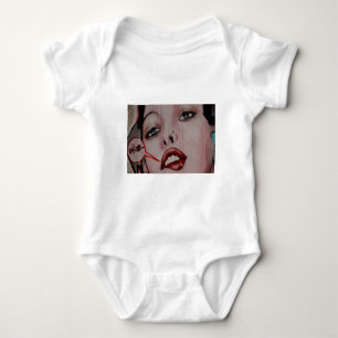 Body Para Bebé Rojo labios