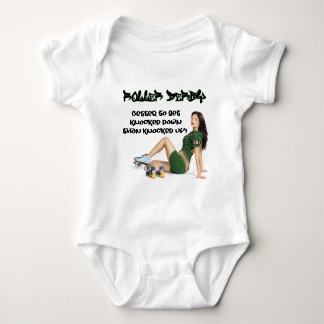 Body Para Bebé Roller Derby... (Anverso)