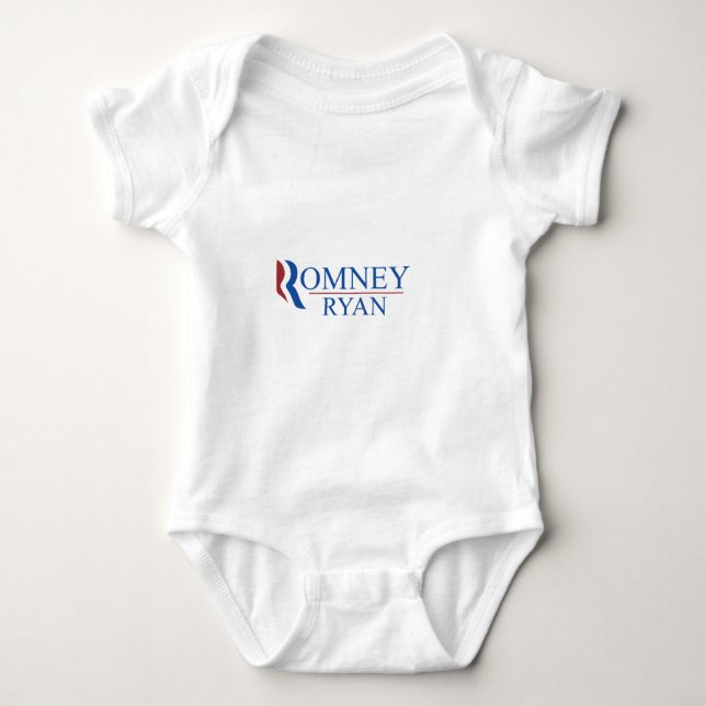 Body Para Bebé Romney Ryan 2012 (Anverso)