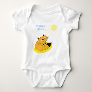Body Para Bebé Romper ataque Sunbeam - Personalizadas