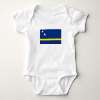 Body Para Bebé Romper "Curaçaose vlag".