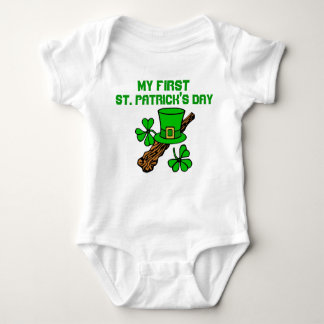 Body Para Bebé Romper "St. Patrick's day".