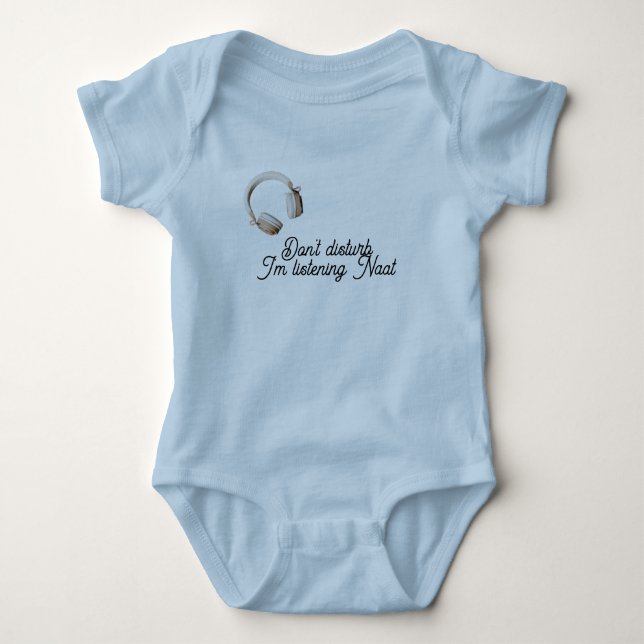 Body Para Bebé Rompers musulmanes (Anverso)