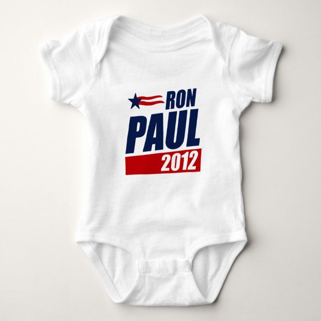 BODY PARA BEBÉ RON PAUL 2012 (Anverso)