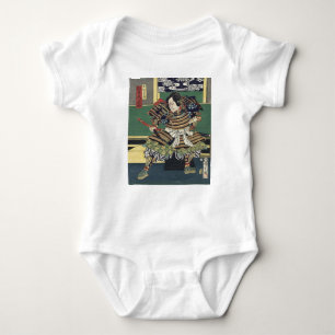 Body Para Bebé ronin knight japanese ukiyo-e samurai warrior