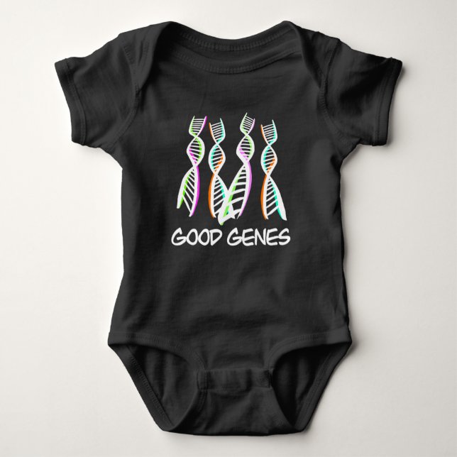 Body Para Bebé Ropa ADN ADN ADN ADN bueno para la ducha de bebé (Anverso)