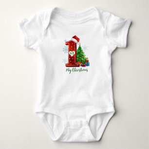 Body Para Bebé Ropa adorable para el primer Navidad del bebé