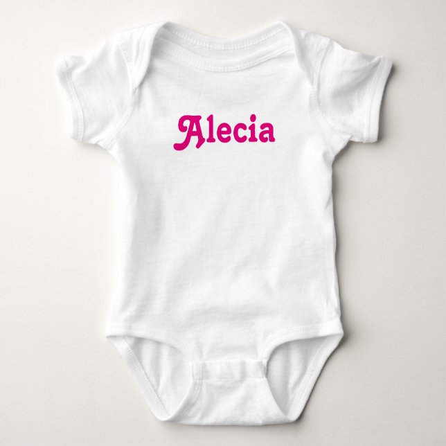 Body Para Bebé Ropa Bebé Alecia (Anverso)