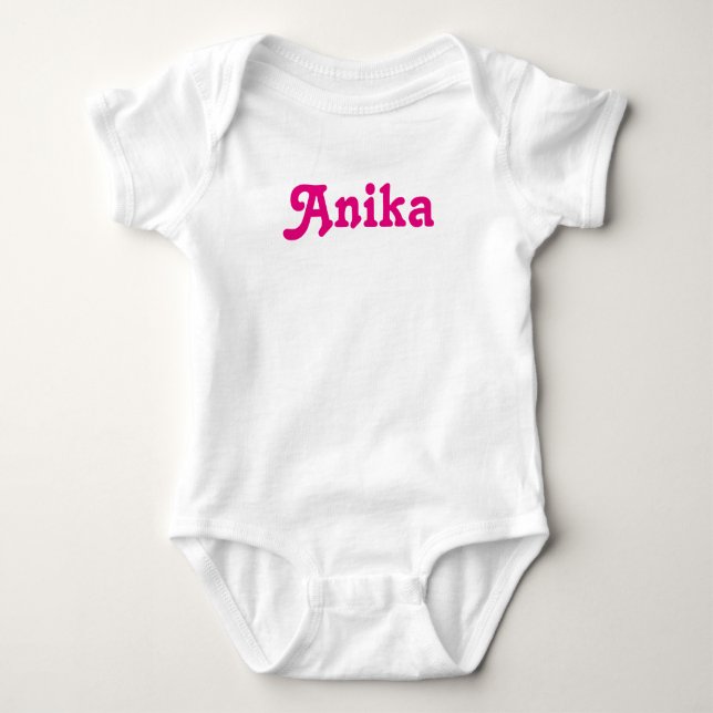 Body Para Bebé Ropa Bebé Anika (Anverso)