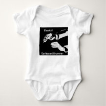 Ropa clásica de tambor en el salpicadero