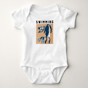 Body Para Bebé Ropa de baño y gafas