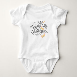 Body Para Bebé Ropa De Bebé A La Moda Con Cita De Biblia