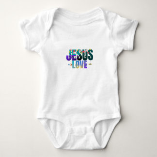 Body Para Bebé ropa de bebé de amor de Jesús