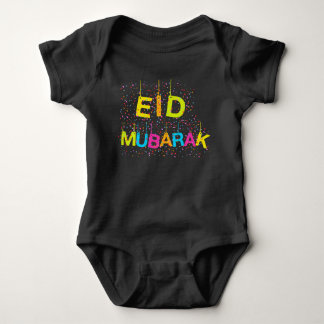 Body Para Bebé Ropa de bebé de Eid Mubarak