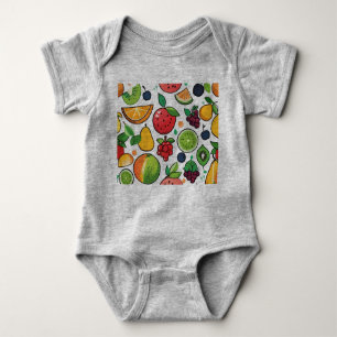 Body Para Bebé ropa de bebé de frutas