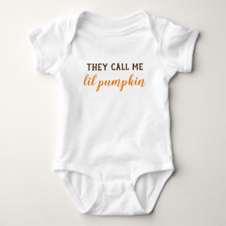 Body Para Bebé Ropa de Bebé de Halloween Me Llaman Calabaza Lil