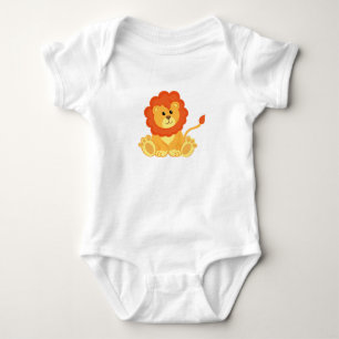 Body Para Bebé Ropa de bebé de león lindo