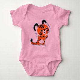 Body Para Bebé Ropa de bebé de tigre de dibujos animados linda