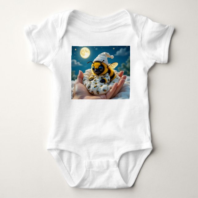 Body Para Bebé Ropa de bebé de una pieza Bee-Night (Anverso)