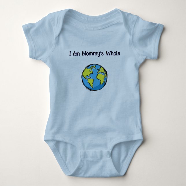 Body Para Bebé Ropa de bebé: El mundo de mamá (Anverso)