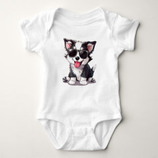 Body Para Bebé Ropa de bebé enterizos perro lindo
