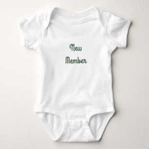 Body Para Bebé Ropa de bebé para nuevos miembros