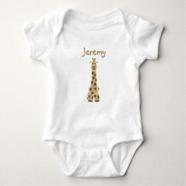 Body Para Bebé Ropa de bebé personalizada - Giraffe