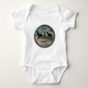 Body Para Bebé Ropa de elefante africano cebra Mara Trumpet Glory