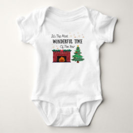 Body Para Bebé Ropa de Navidad para Bebé El Momento Más Maravillo