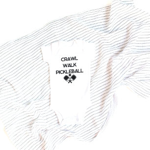 Body Para Bebé Ropa de recién nacido divertida de Crawl Walk Pick