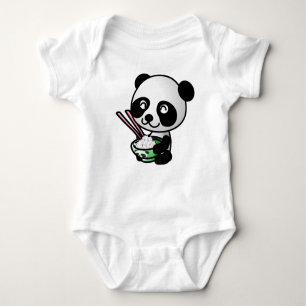 Body Para Bebé Ropa del bebé. Panda.