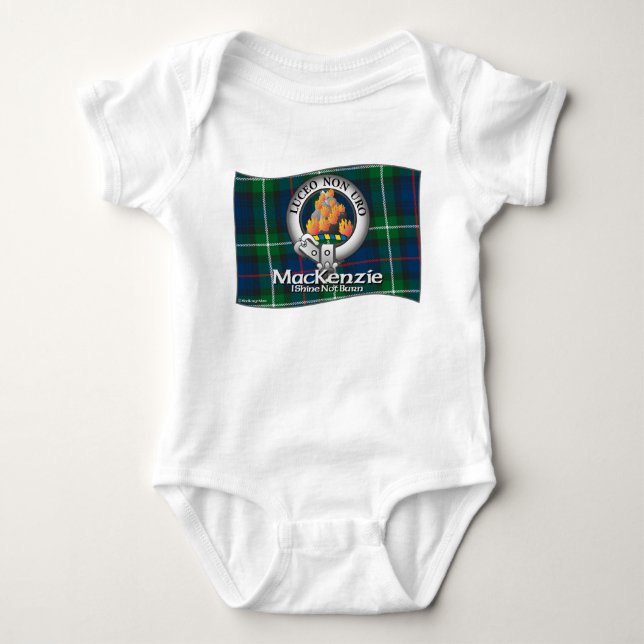 Body Para Bebé Ropa del clan de MacKenzie (Anverso)