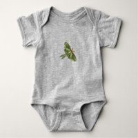 Ropa divertida para bebé con polilla luna