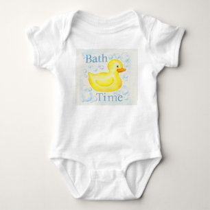 Body Para Bebé Ropa Ducky de goma del niño de Bathtime