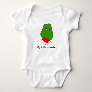Body Para Bebé Ropa infantil de mi pequeño monstruo