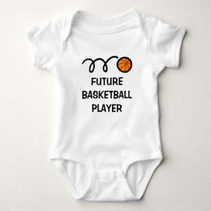 Body Para Bebé Ropa linda futura del bebé del jugador de básquet
