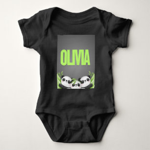 Body Para Bebé Ropa personalizada para niños pequeños - Nombre pe