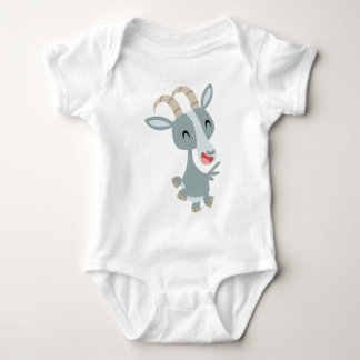 Body Para Bebé Ropa Prancing del bebé de la cabra del dibujo