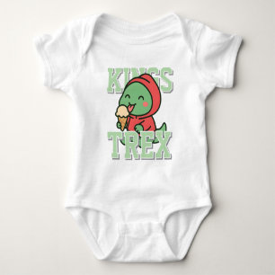 Body Para Bebé Ropa Unisex Hombre Mujer Dinosaurio T-Rex Lindo
