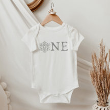 RORY Snowflake Un Fiesta de primer cumpleaños bebé