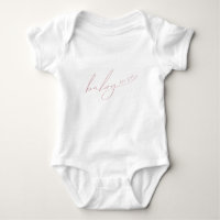Rosa excitante y agitado Baby Est