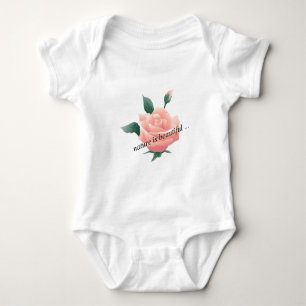 Body Para Bebé Rosa (Peach) - Bonita naturaleza