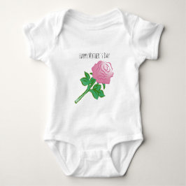 Body Para Bebé Rosa rosa bonita