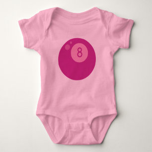 Body Para Bebé rosado8ball