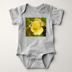 Body Para Bebé Rosebud amarillo