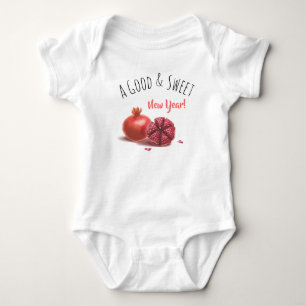 Body Para Bebé Rosh Hashanah Festejos de Año Nuevo judío