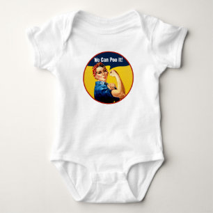 Body Para Bebé Rosie the Riveter Bodysuit Pozo Círculo