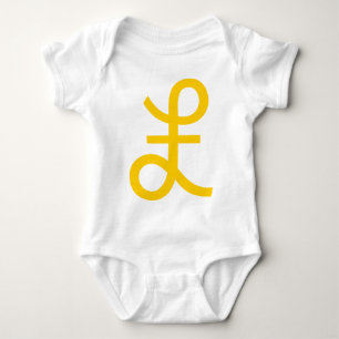 Body Para Bebé Rótulo libra