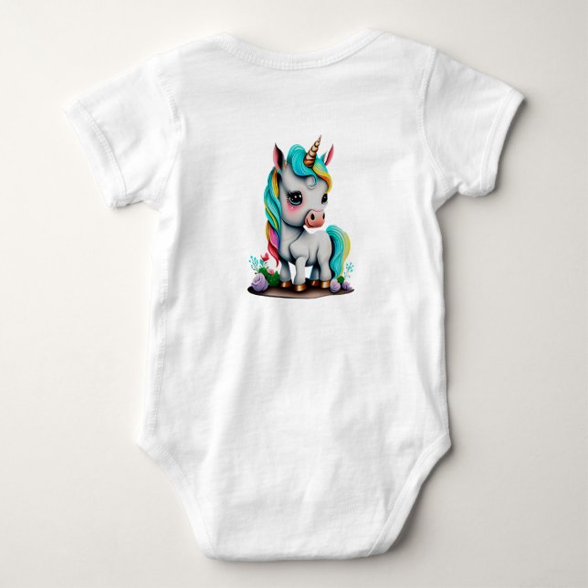 Body Para Bebé roupinha para bebê (Reverso)